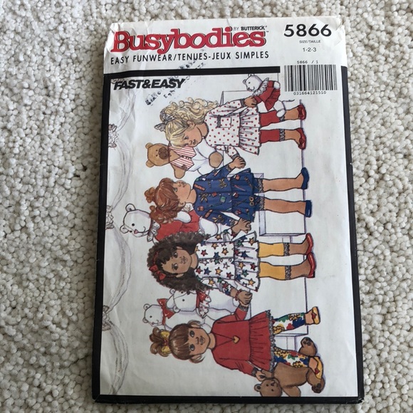 -1991 new  vintage Butterick toddler/children’s easy fun wear sewing pattern - Picture 2 of 16